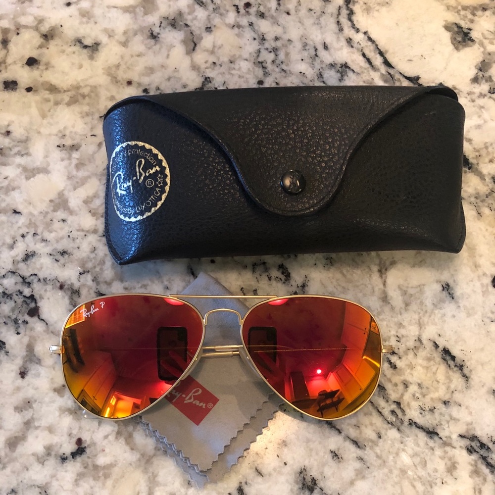 Ray Ban Polarized aviators